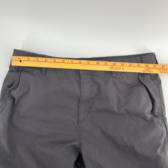 Eddie Bauer Mens Dark Gray Straight Leg Chinos Hiking Outdoor Pants Size 36x30 - Picture 4 of 9